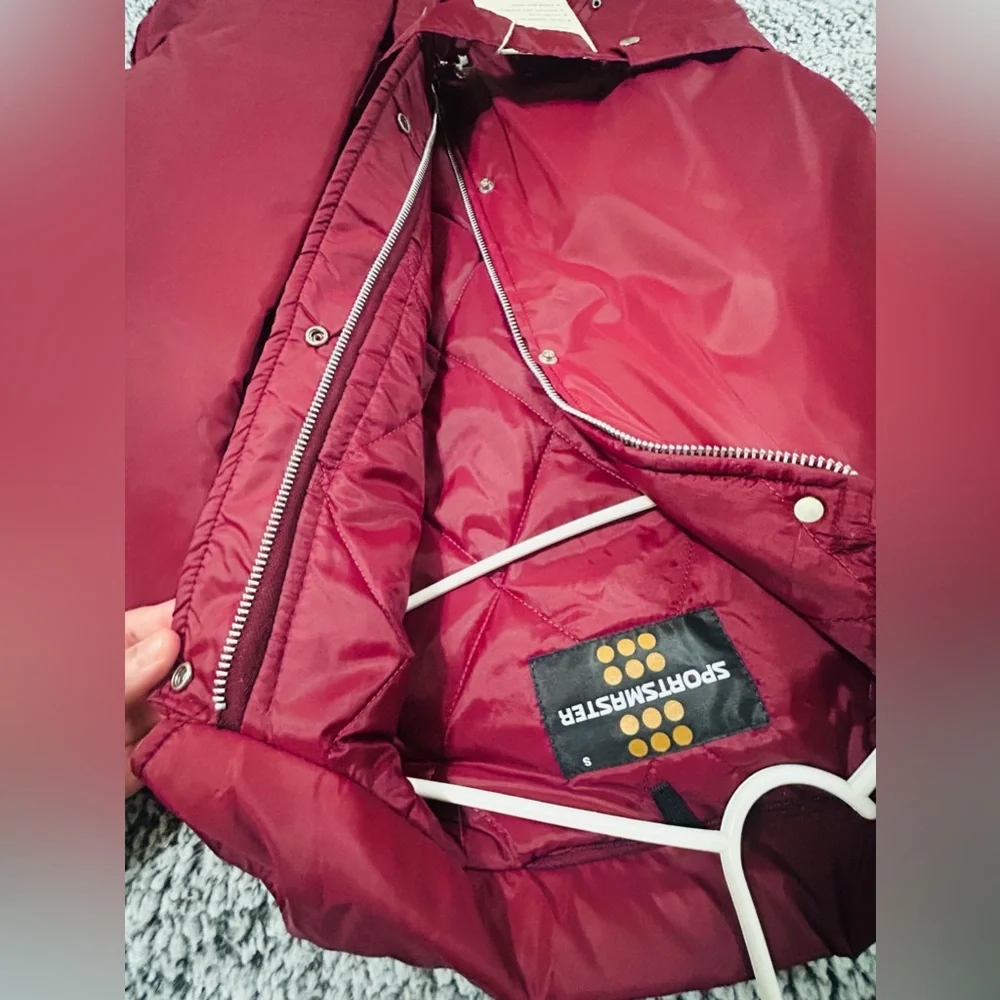 Rare Sportsmaster Red Jacket from 1960s (reworked beautifully) Vintage - Picture 8 of 16